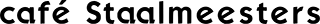 Restaurant Staalmeesters logo